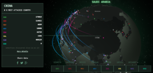 卡巴斯基网络威胁实时地图 - 一个很酷的网络威胁实时监控网站